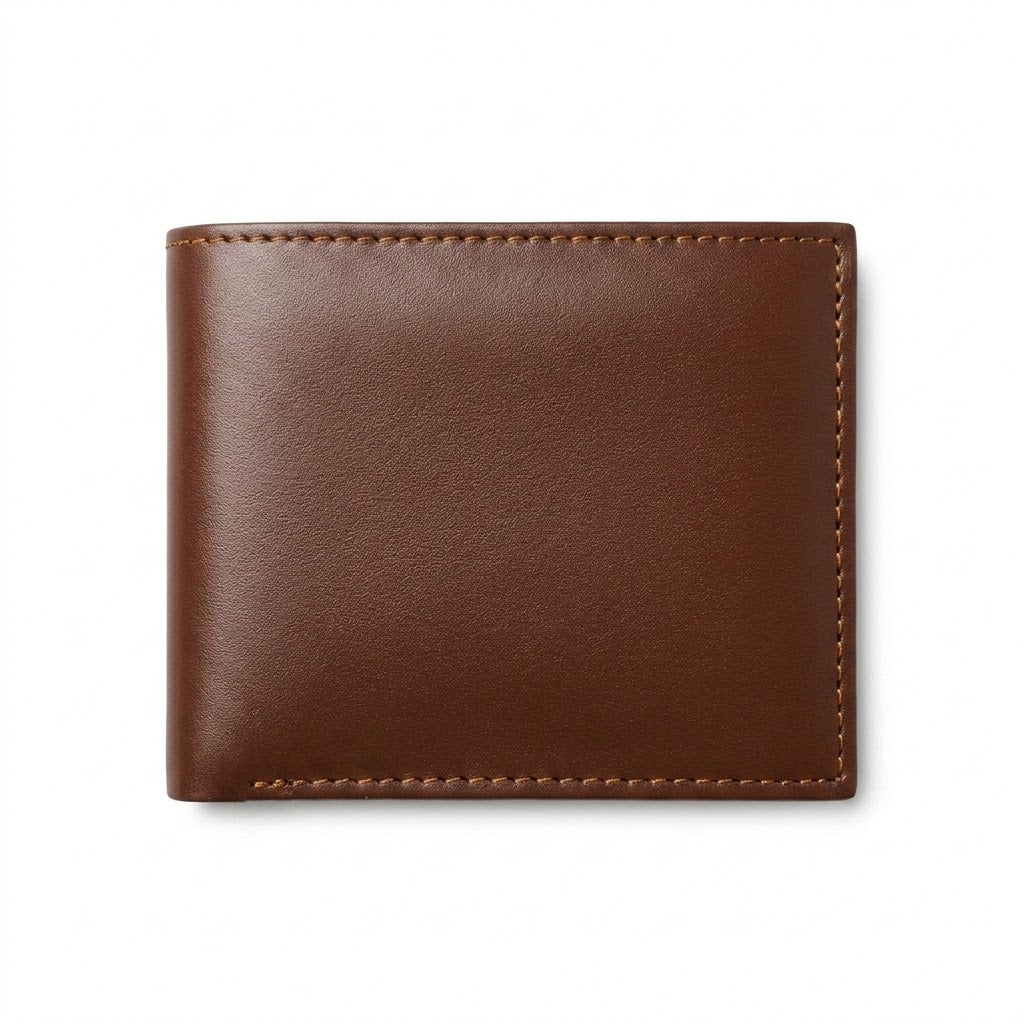Men's Genuine Tan Leather Wallet